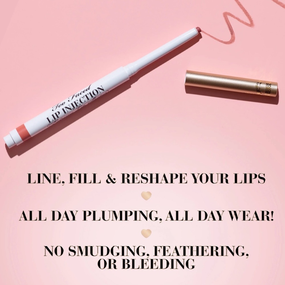 Too Faced Lip Injection Extreme Lip Shaper Plumping Lip Liner in Puffy Nude